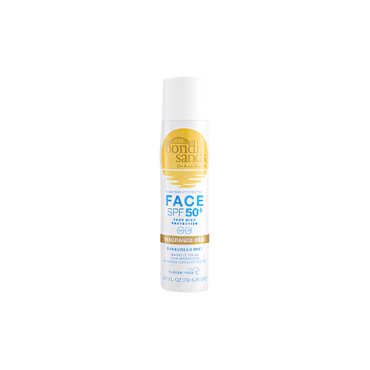 Bondi Sands SPF 50+ Face Mist 79ml – Fragrance-Free Sunscreen for Sensitive Skin